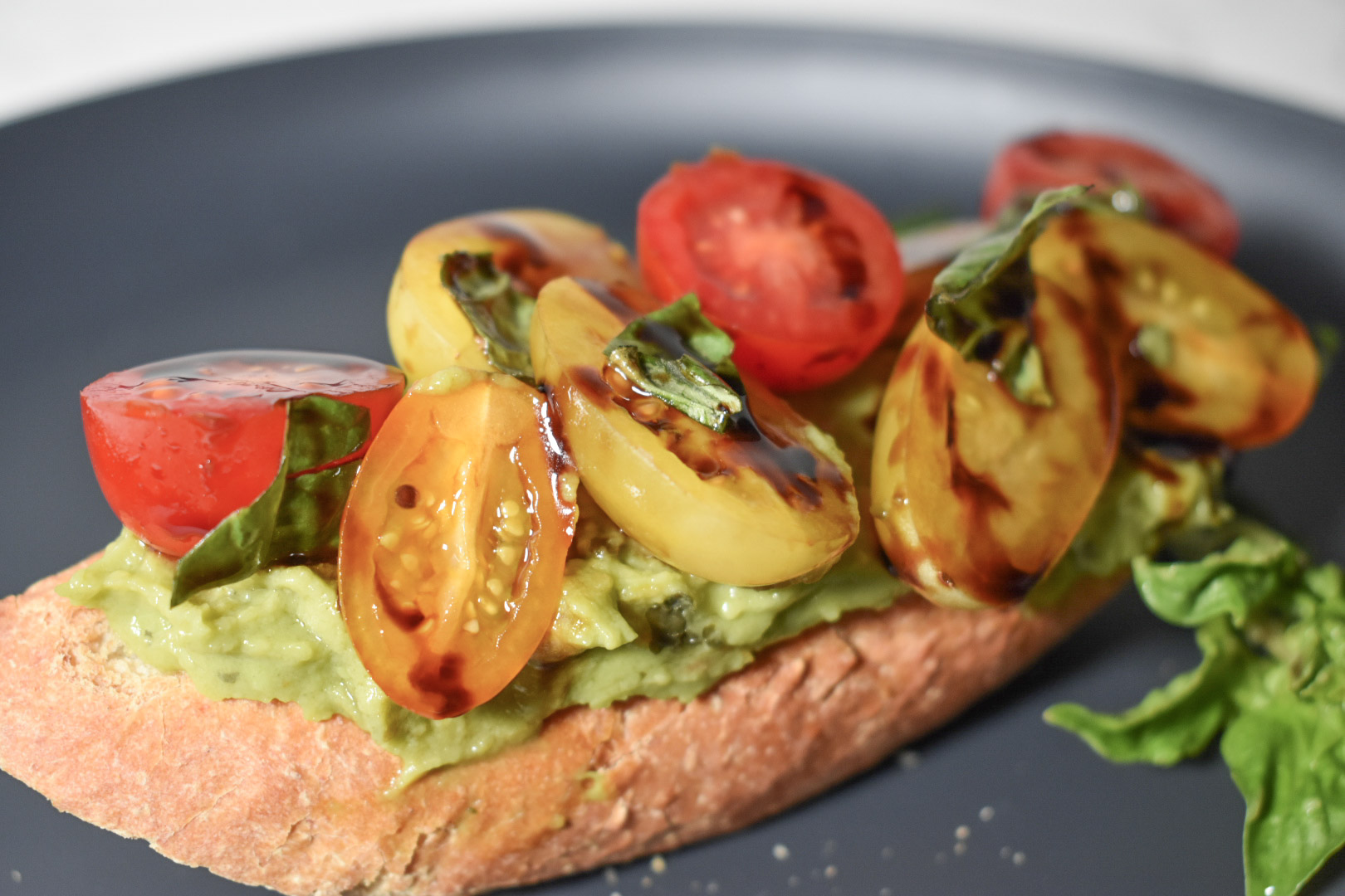 Bruschetta Avocado Dip