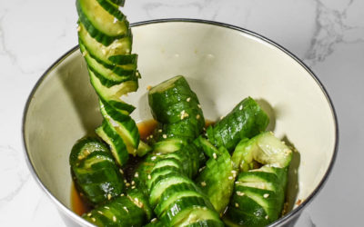Addicting Cucumber Salad aka Tik Tok Torpedos!