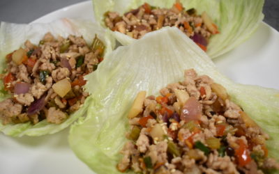 Healthy PF Chang’s Chicken Lettuce Wraps