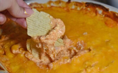 Light Buffalo Chicken Dip