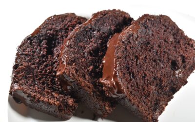 Chocolate Loaf Cake With Ganache