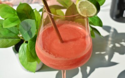 Skinny Frozen Watermelon Margarita