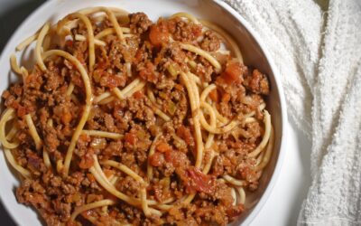 Low Fat Easy Bolognese