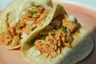 Authentic Mexican Chicken Tinga Tacos