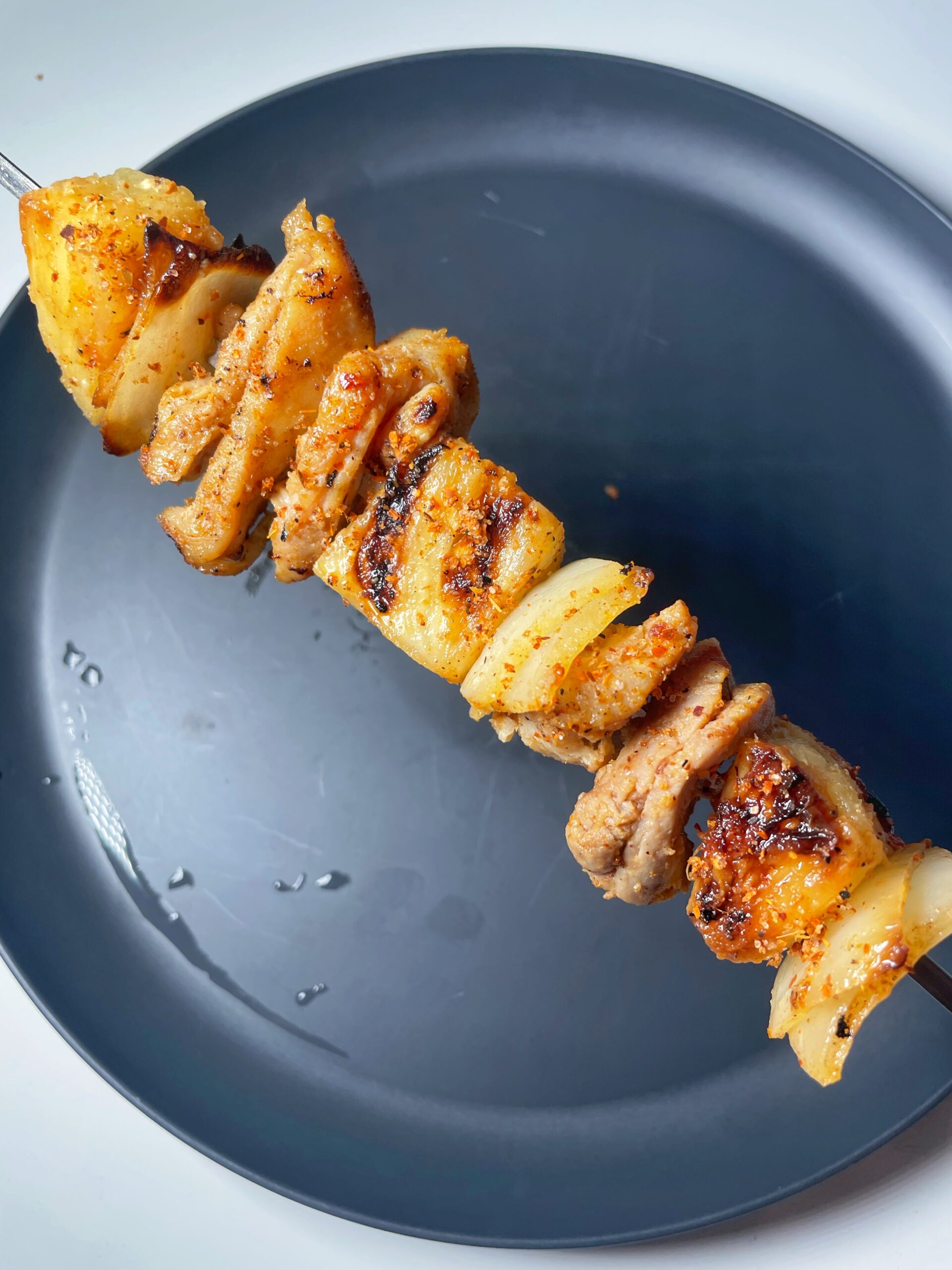 Tajin Pineapple Chicken Kabobs 