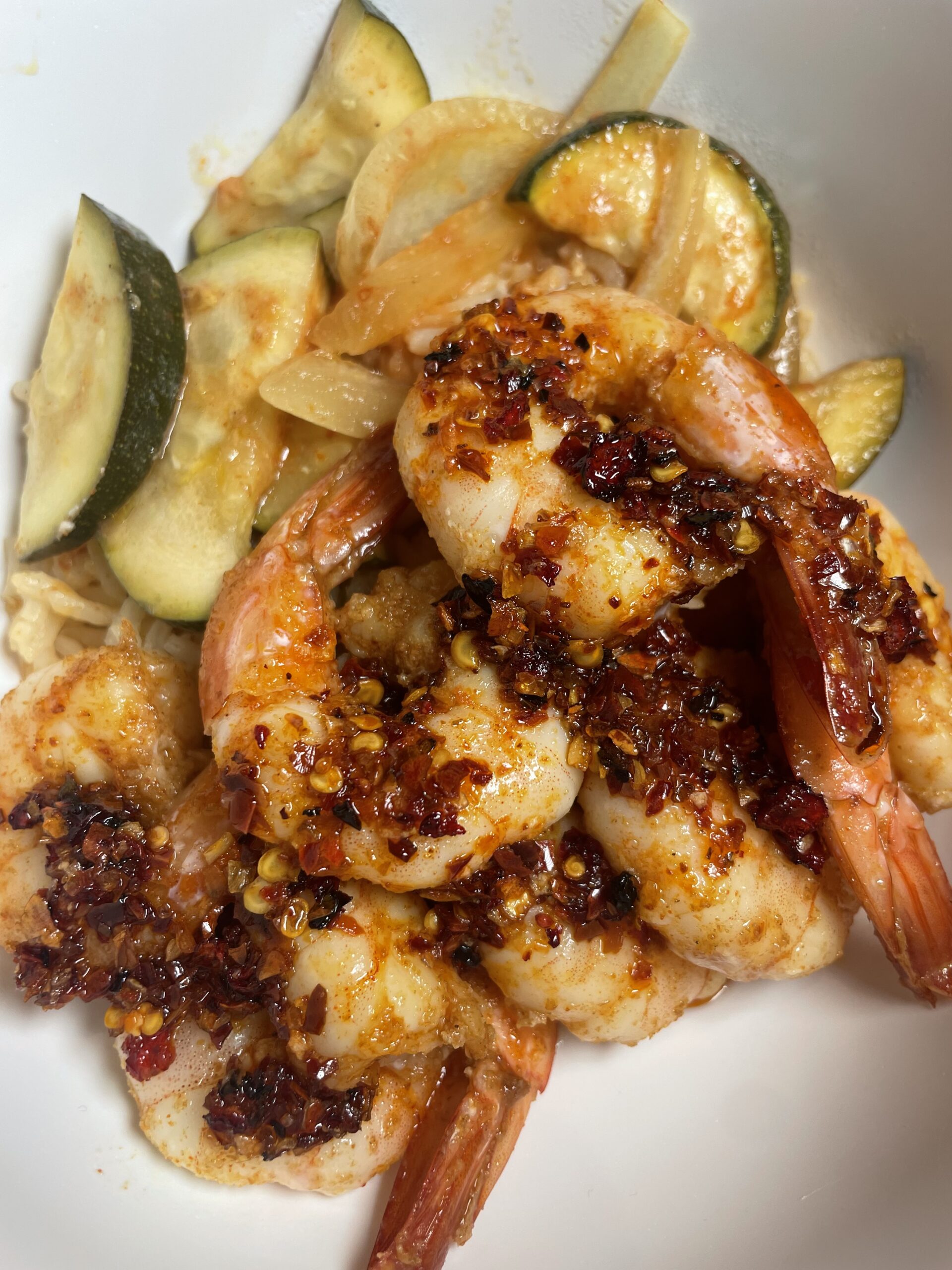 chili oil shrimp the relatable chef