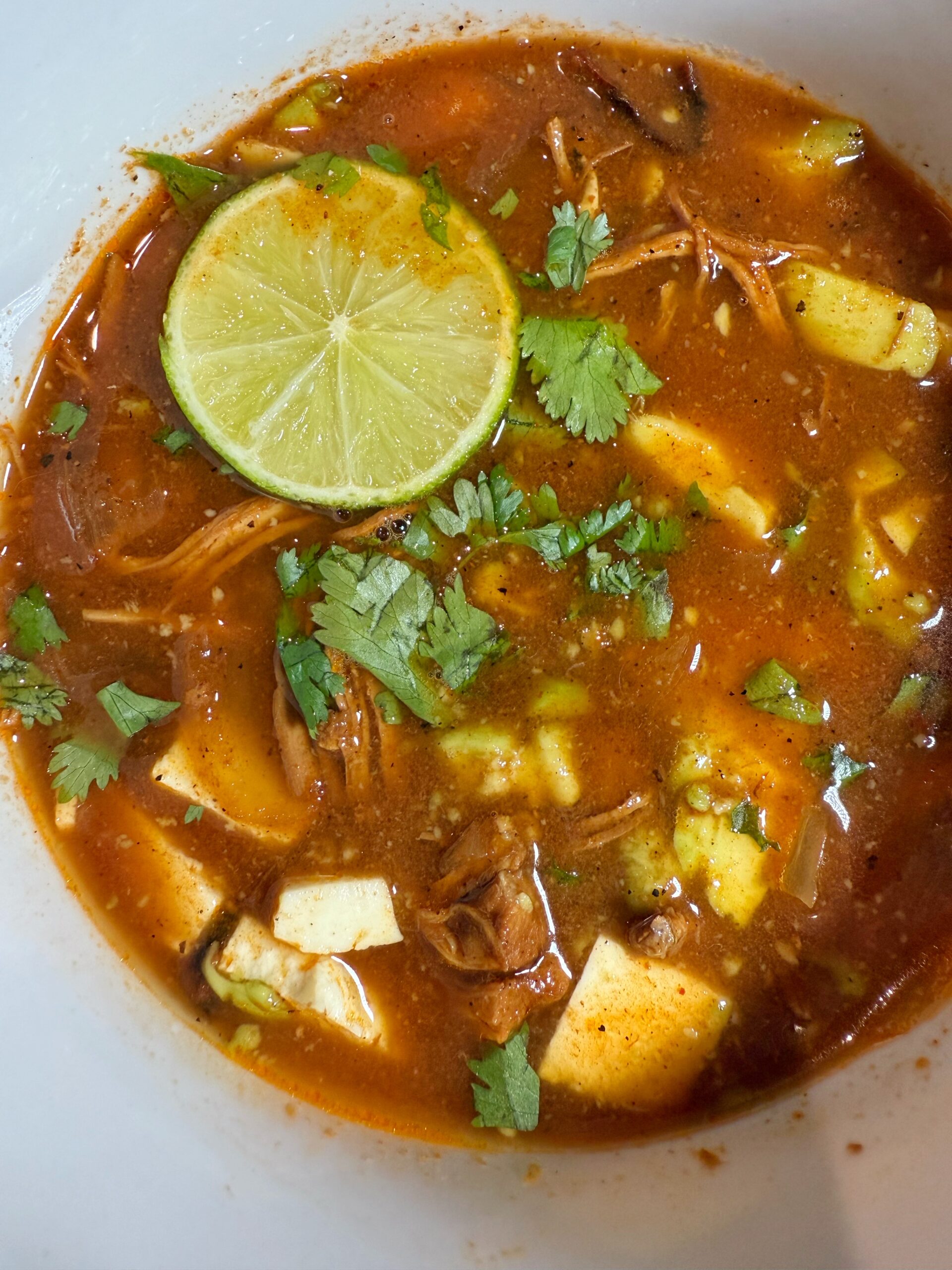 Easy Slow Cooker Chicken Tortilla Soup